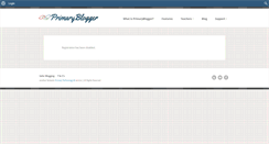 Desktop Screenshot of p3dunipace.primaryblogger.co.uk