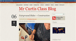 Desktop Screenshot of mrcurtisclass.primaryblogger.co.uk