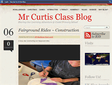 Tablet Screenshot of mrcurtisclass.primaryblogger.co.uk