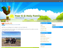 Tablet Screenshot of holyfamilyyear6.primaryblogger.co.uk